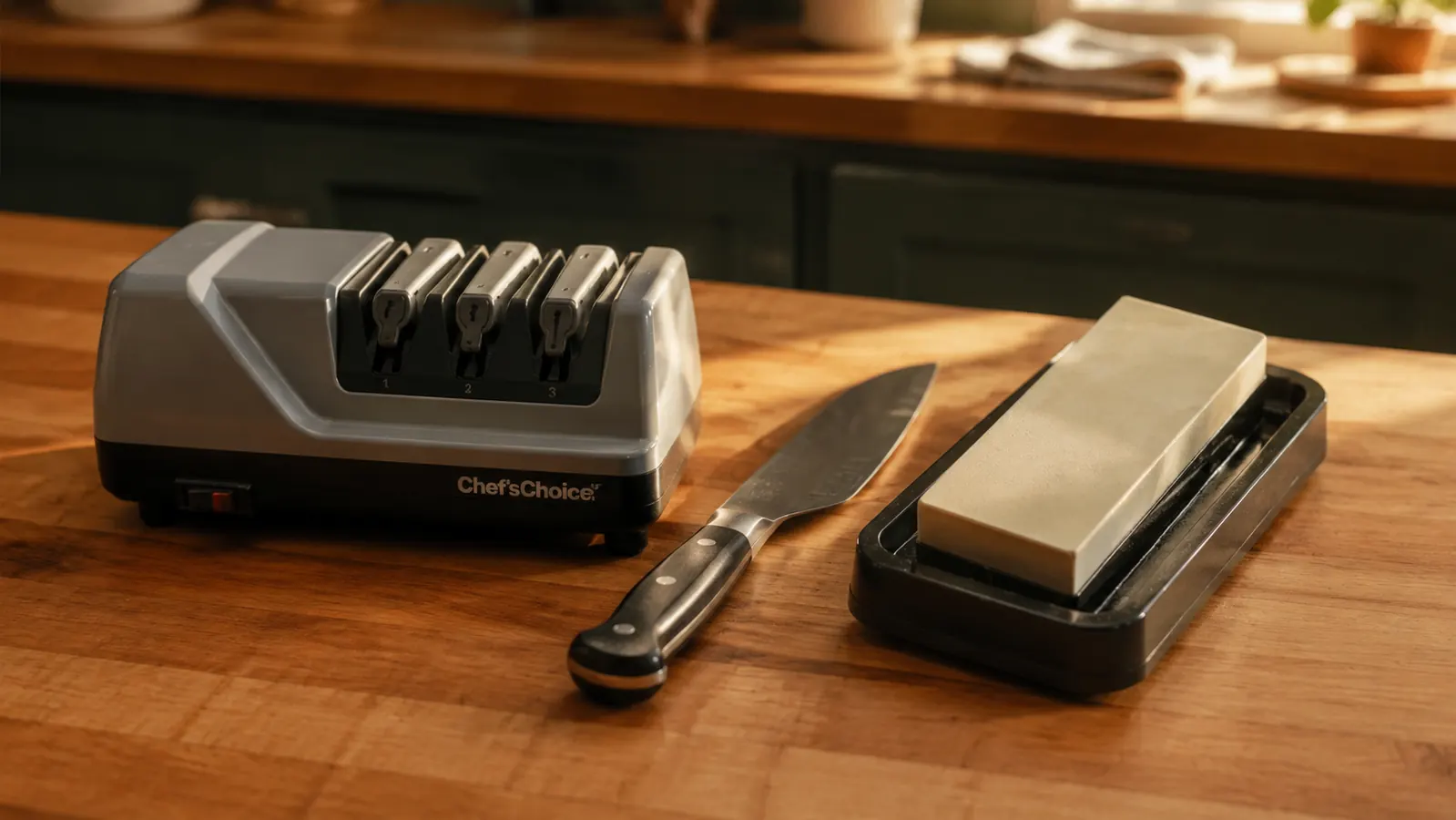 Chef'sChoice Electric Sharpener vs Whetstone: Which One Is Worth Learning